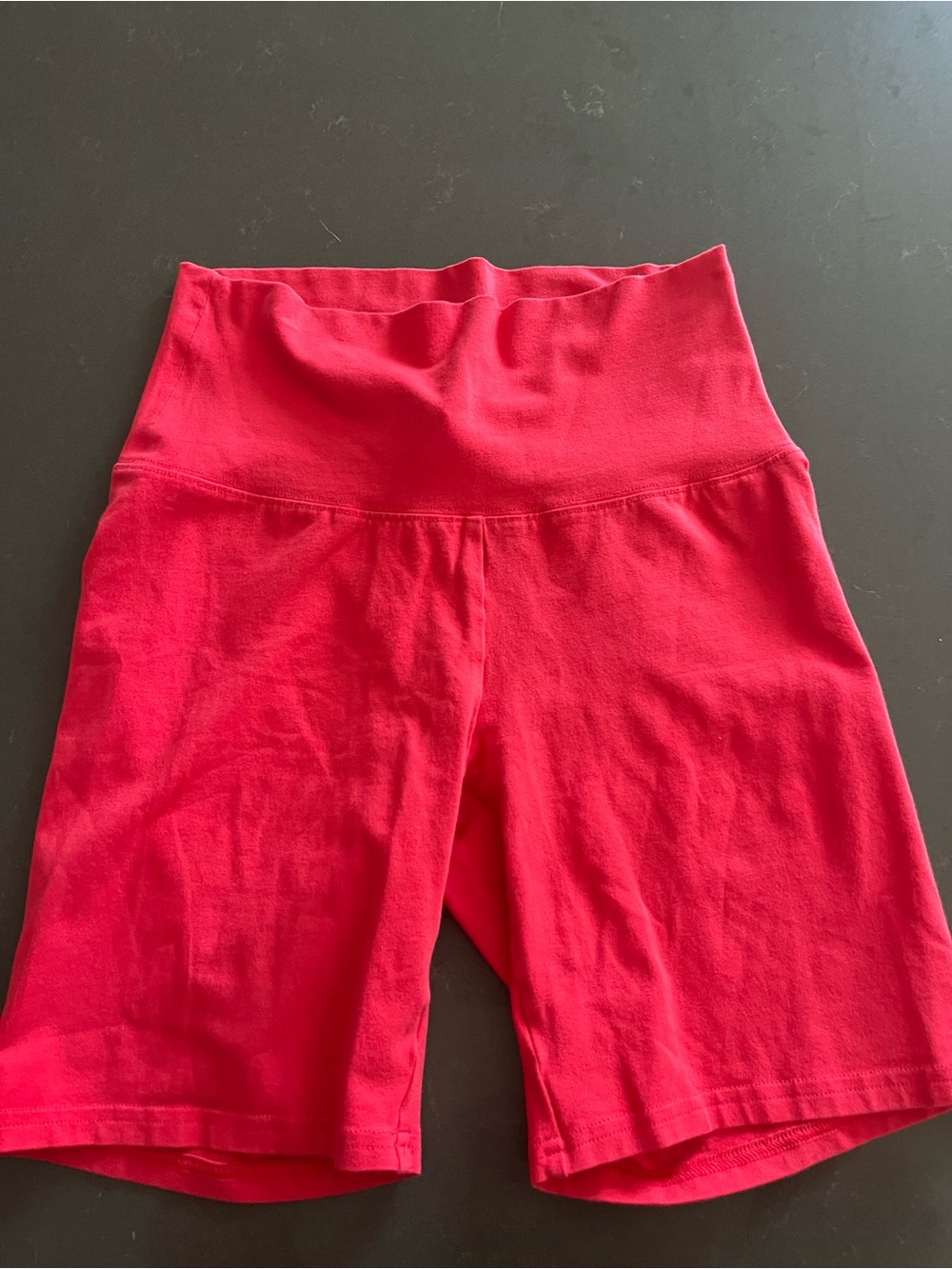 TNA High-Waist Hot Pink Bike Shorts